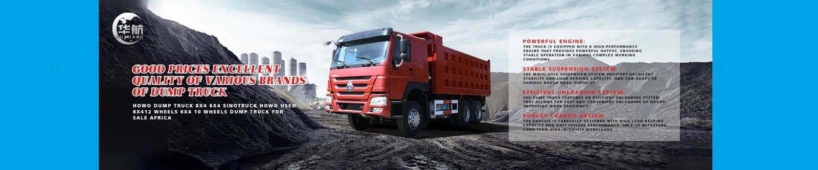 Autocarro con cassone ribaltabile utilizzato
