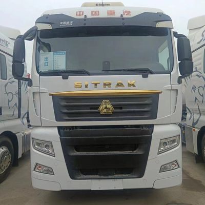 Migliora il tuo rimorchio pesante con il trattore a CNG Shandeka da 480 CV e il sedile a sospensione aerea