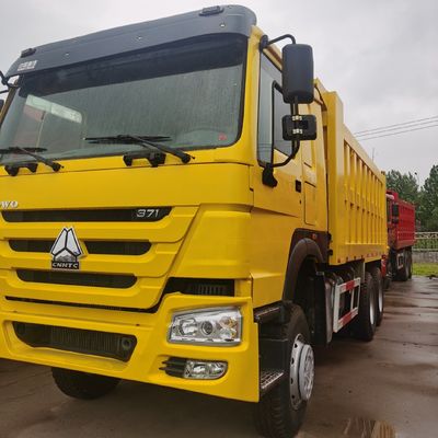 Casella di carico in acciaio al carbonio Sinotruck Tipper Truck 6X4 per il trasporto industriale pesante