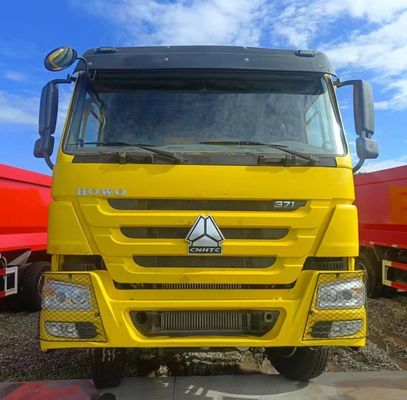 12100.000kg di auto usata cinese HOWO Dump Truck con scatola di carico in acciaio al carbonio