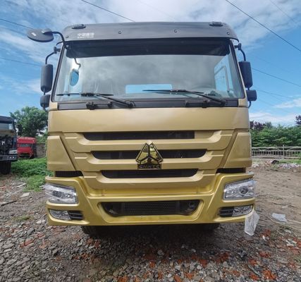 Serbatoio di carburante da 400L Usato HOWO Truck trattore con sedile a sospensione ad aria e richiesta personalizzata