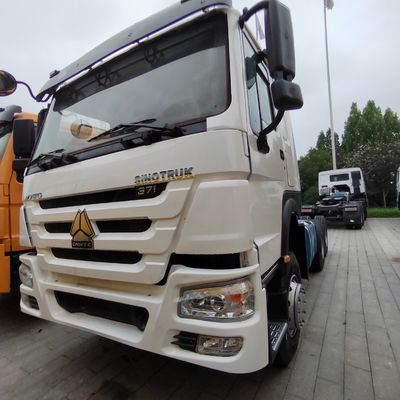Usato HOWO 371HP 6X4 camion trattore per il trasporto di merci all'interno di materiale di scatola in acciaio al carbonio