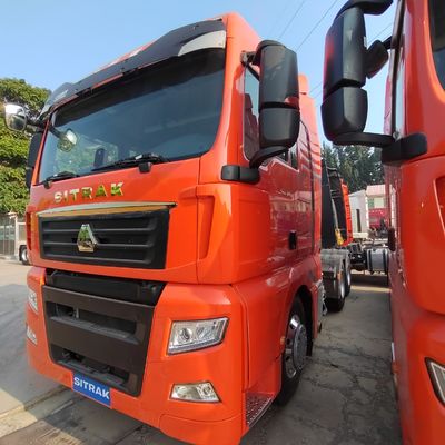 7000.00cm * 250.00cm * 345.00cm Dimensione del pacchetto Affordable Sitrak 6X4 480 HP Testa del trattore