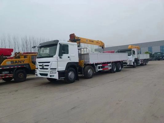 8X4 16t senza sforzo Camion idraulico a gomma dritta Granello montato Granello mobile
