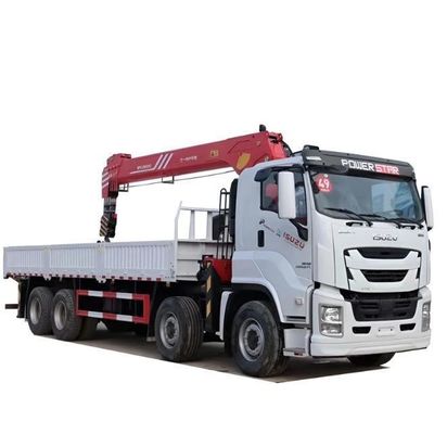 8X4 16t senza sforzo Camion idraulico a gomma dritta Granello montato Granello mobile