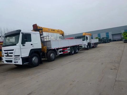 8X4 16t senza sforzo Camion idraulico a gomma dritta Granello montato Granello mobile