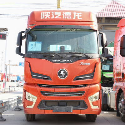 Shacman Used Dumper Truck con potenza da 351-450 CV Costo di spedizione e tempo di consegna