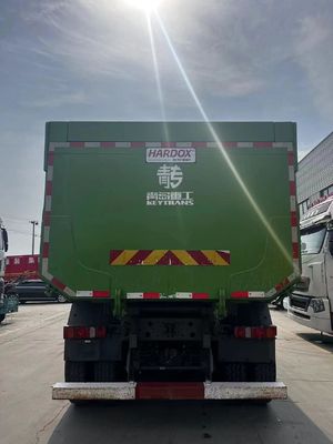 Usato 440 cavalli 8X4 Dump Truck con 7,2 metri di capacità di carico e cabina climatizzata