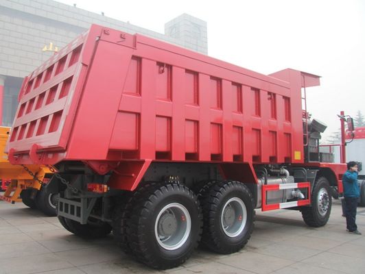 6X4 10 Ruote Weichai 371HP 430HP N Tx Sitrak Usato 70 90 130ton HOWO Terratreno idraulico a ribaltamento
