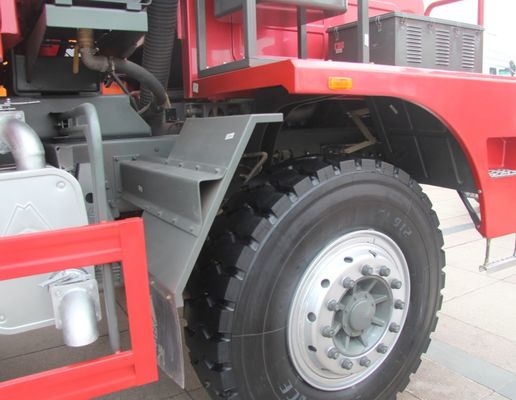 6X4 10 Ruote Weichai 371HP 430HP N Tx Sitrak Usato 70 90 130ton HOWO Terratreno idraulico a ribaltamento