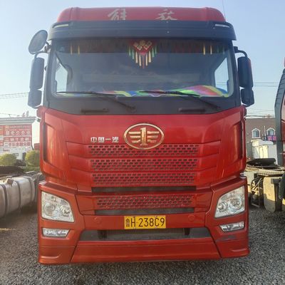 420 CV FAW 6X4 camion trattore con trasmissione manuale e 6 mesi di servizio post-vendita