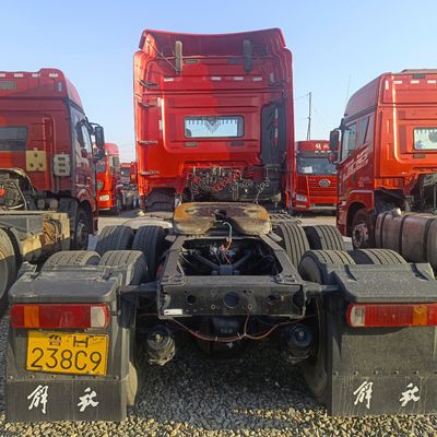 420 CV FAW 6X4 camion trattore con trasmissione manuale e 6 mesi di servizio post-vendita