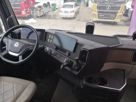 480 CV CNG Semitremolo Camione rimorchio Modello Zz4257n3247e1h Sedile del conducente Sedile di sospensione a aria