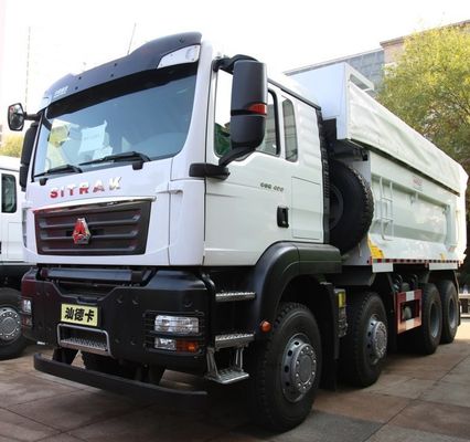 Sinotruk 6X4 Hydraulic Steering Dump Truck in colore personalizzato con certificazione ISO