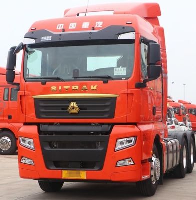 Trattore a gas a trasmissione manuale in Nigeria Sinotruk Shandeka 6X4 Usato Sitrak CNG