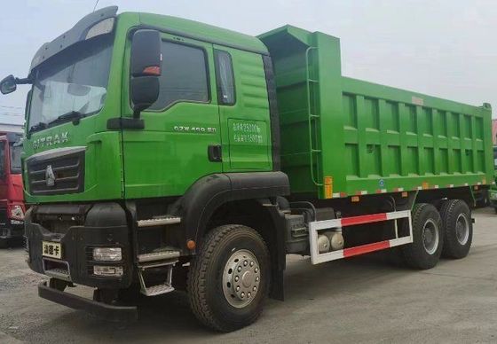 Guida idraulica con assistenza elettrica colore personalizzato 6X4 Sinotruk Chassis Dump Truck