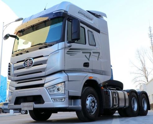 Veicolo da traino pesante 6x4 con sedile a sospensione a aria e sterzo idraulico