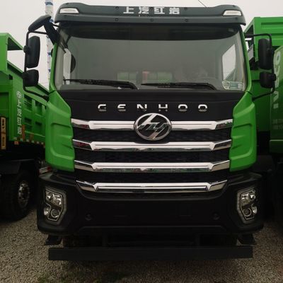 Materiali da costruzione urbani Hongyan Dump Truck con aria condizionata e cabina