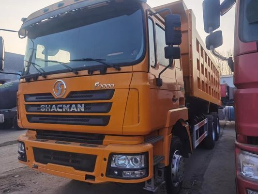 Sistema di sterzo di assistenza di potenza Shacman Dump Truck vendita con capacità motore 4-6L