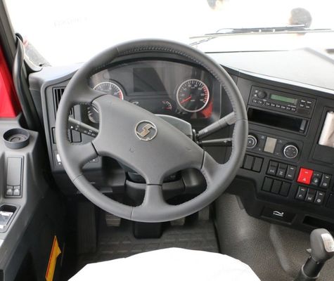 Sistema di sterzo di assistenza di potenza Shacman Dump Truck vendita con capacità motore 4-6L