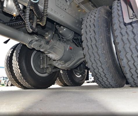Sistema di sterzo di assistenza di potenza Shacman Dump Truck vendita con capacità motore 4-6L