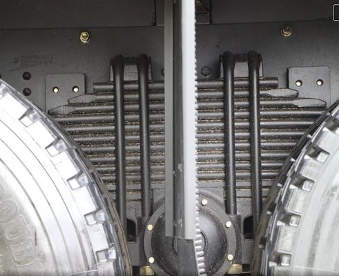 Sistema di sterzo di assistenza di potenza Shacman Dump Truck vendita con capacità motore 4-6L