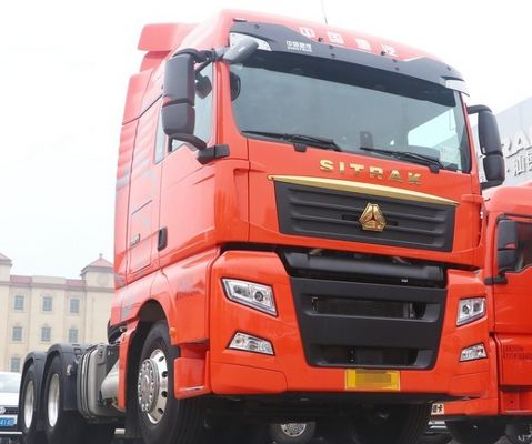 Potente trattore a 6×4 a GNC con sospensione pneumatica e trasmissione manuale