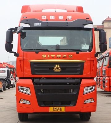 Potente trattore a 6×4 a GNC con sospensione pneumatica e trasmissione manuale