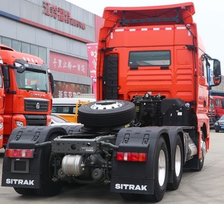 Potente trattore a 6×4 a GNC con sospensione pneumatica e trasmissione manuale