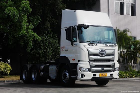 Testa del carrello del trattore a CNG ad alta efficienza e coppia 375/420 CV con serbatoio di 1000 l