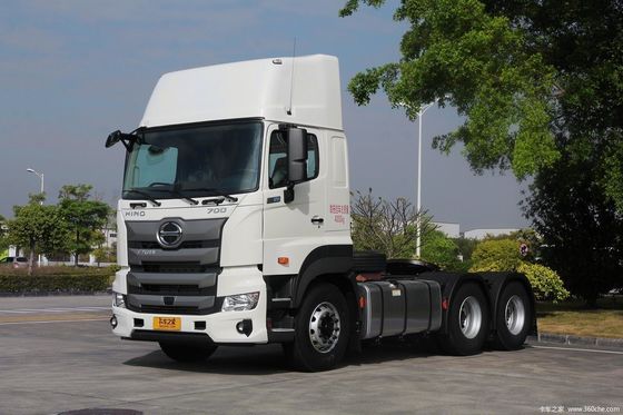 Testa del carrello del trattore a CNG ad alta efficienza e coppia 375/420 CV con serbatoio di 1000 l