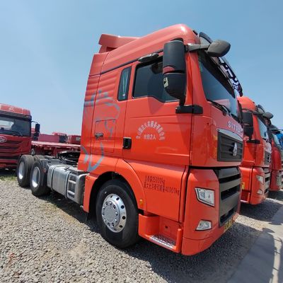 Sinotruk Used Second Hand HOWO Trasporto Cargo Truck CNG pesante 6X4 Truck trattore