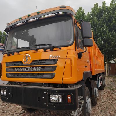 30 tonnellate 8x4 HOWO Shacman Used Tipper Truck 380HP 20cbm Automatic Dump Truck per l'estrazione mineraria
