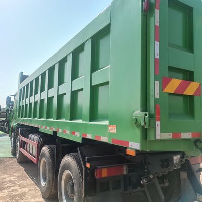 Pneumatici 480 CV Camione da scarico pesante 8X4 Usato 8,2m Per rimborsi di ritorno 30 giorni Politica di rimborso