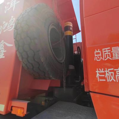 371 CV 20cbm Euro3 Weichai Diesel Tipper Truck Truck minerario con sterzo idraulico