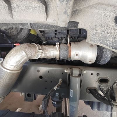 371 CV 20cbm Euro3 Weichai Diesel Tipper Truck Truck minerario con sterzo idraulico
