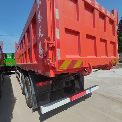 371 CV 20cbm Euro3 Weichai Diesel Tipper Truck Truck minerario con sterzo idraulico