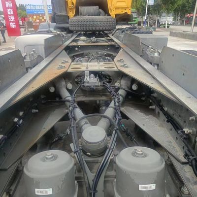 Camion spazzatura a misura stile di sollevamento anteriore Veicolo da costruzione usato con tipo di spazzatura