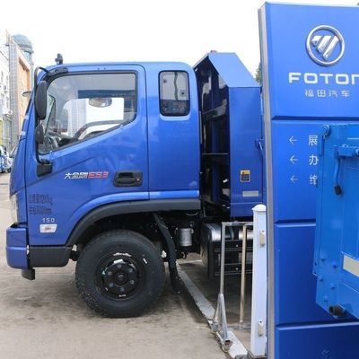 Capacità del motore 4-6L 160 cavalli Chassis Sinotruk camion minerario rinnovato per il Congo