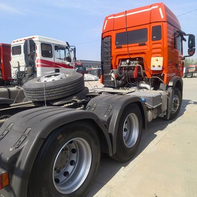6×4 ruota motrice trasmissione manuale Haowo Heavy Duty Tractor Truck con sospensione aerea