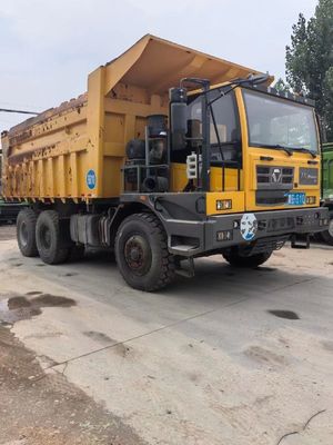 Capacità del motore 4-6L Trasmissione veloce 6*4 Camion-dump 100t Sinotruk HOWO 10 ruote Camion-dump