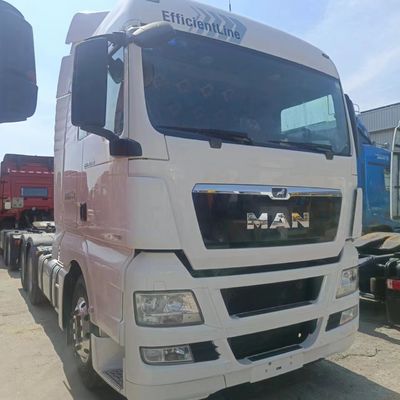 Trattore pesante della serie Man con camion usato, conforme alla norma Euro 5 per le emissioni di 470 cavalli