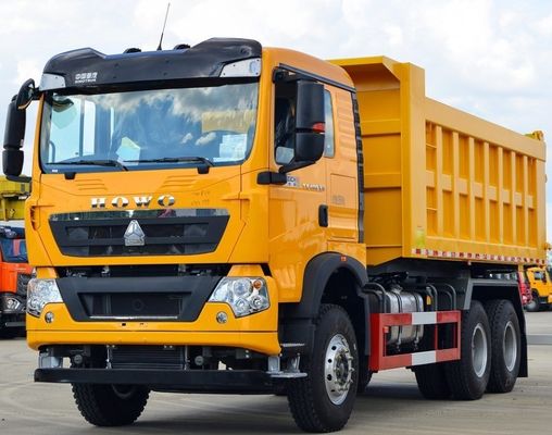 Euro6 Standard di emissioni 6X4 camion spazzatura Haowo per progetti di costruzione pesanti