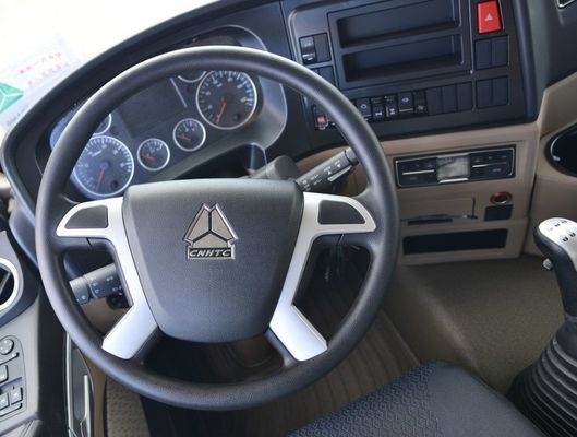 Euro6 Standard di emissioni 6X4 camion spazzatura Haowo per progetti di costruzione pesanti