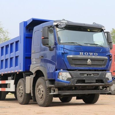 Trailers pesanti a pagamento completo con serbatoio del carburante da 400 litri e accessori per camion spazzatura