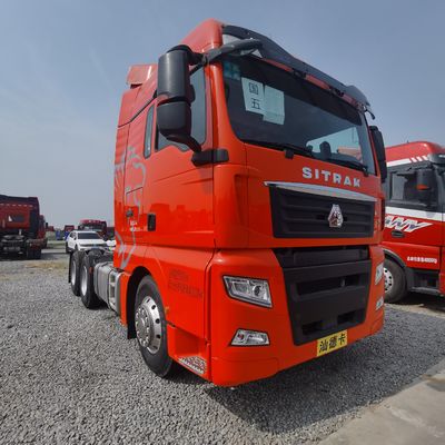 Euro 5 Standard di emissioni 540 CV Camion da trattore pesante 6X4 con sedile a sospensione pneumatica
