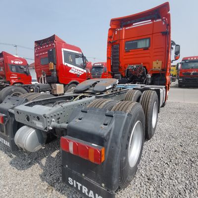 Euro 5 Standard di emissioni 540 CV Camion da trattore pesante 6X4 con sedile a sospensione pneumatica