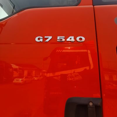 Euro 5 Standard di emissioni 540 CV Camion da trattore pesante 6X4 con sedile a sospensione pneumatica