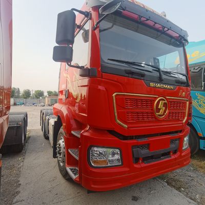 440 HP Shacma Heavy Duty Tractor Truck per trainare semirimorchio in acciaio al carbonio