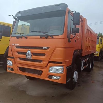Trasmissione manuale Sinotruk HOWO 6X4 camion pesante con sistema di sterzo idraulico